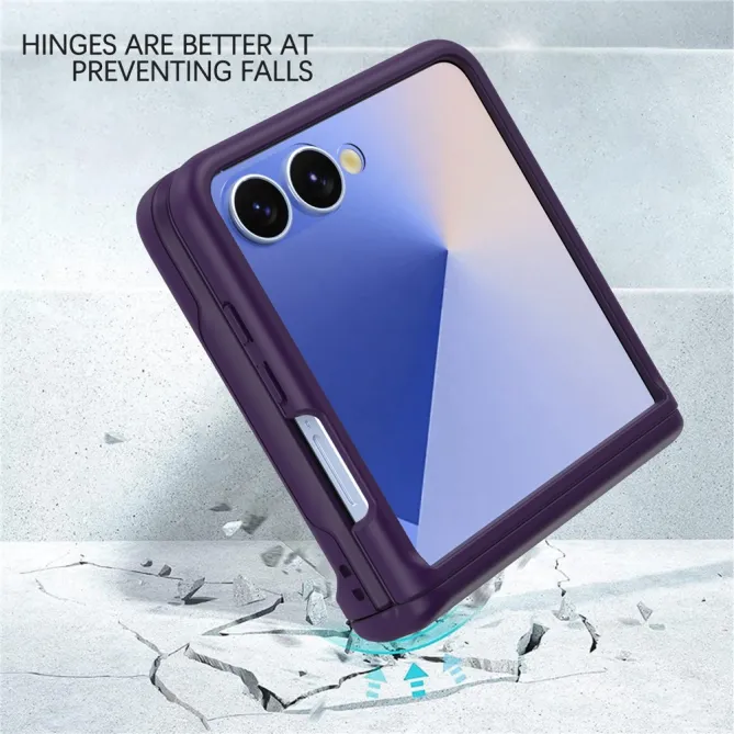 Coque Samsung Galaxy Z Flip 7 FE / Z Flip 6 Charniere Ressort Porte-Carte