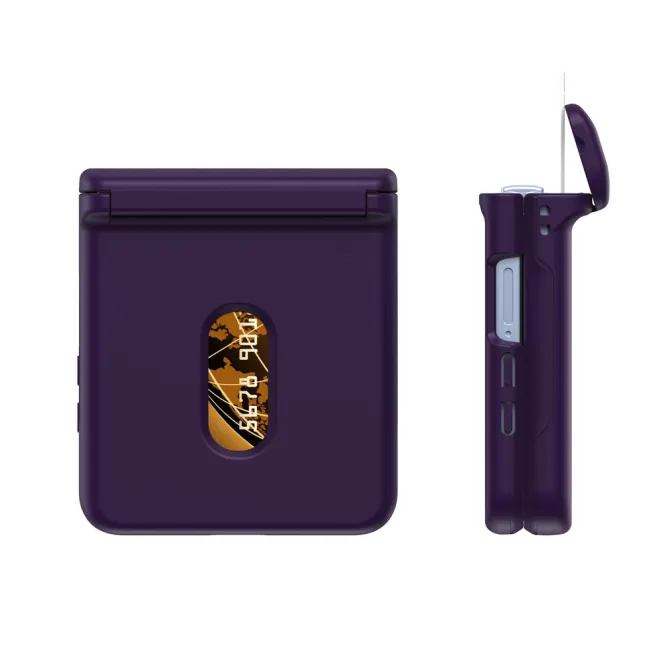 Coque Samsung Galaxy Z Flip 7 FE / Z Flip 6 Charniere Ressort Porte-Carte