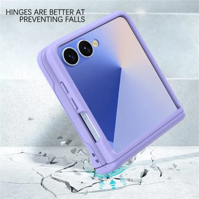 Coque Samsung Galaxy Z Flip 7 FE / Z Flip 6 Charniere Ressort Porte-Carte