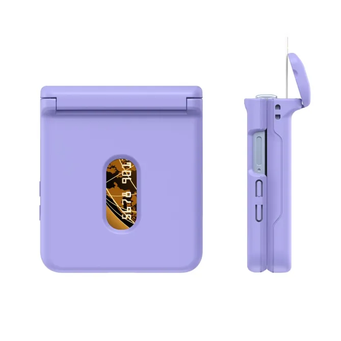 Coque Samsung Galaxy Z Flip 7 FE / Z Flip 6 Charniere Ressort Porte-Carte