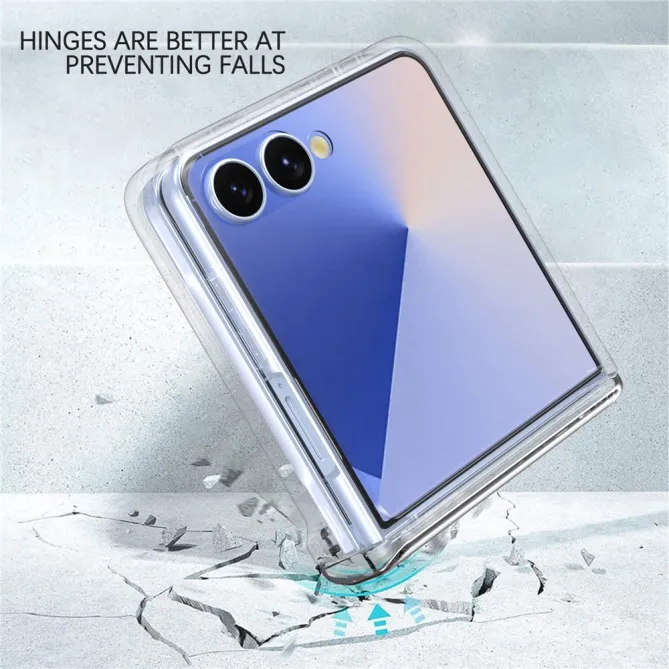 Coque Samsung Galaxy Z Flip 7 FE / Z Flip 6 Charniere Ressort Porte-Carte