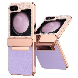 Coque Samsung Galaxy Z Flip 7 FE / Flip 6 Strass Contour Electroplate