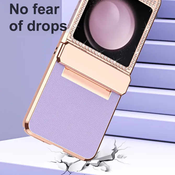 Coque Samsung Galaxy Z Flip 7 FE / Flip 6 Strass Contour Electroplate