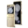 Coque Samsung Galaxy Z Flip 7 FE / Flip 6 Motif Ailes Contour Metal