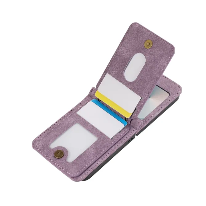 Coque Portefeuille Samsung Galaxy Z Flip 7 FE / Z Flip 6 Bandouliere
