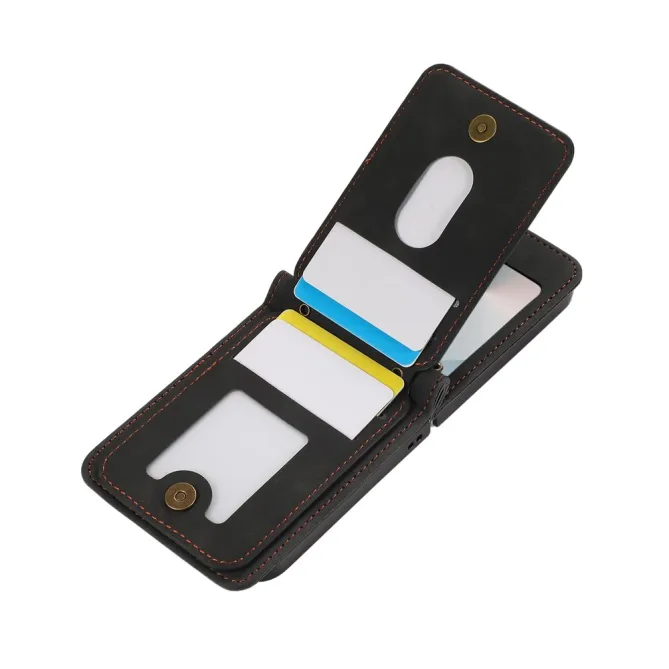 Coque Portefeuille Samsung Galaxy Z Flip 7 FE / Z Flip 6 Bandouliere