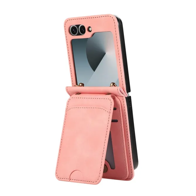 Coque Portefeuille Samsung Galaxy Z Flip 7 FE / Z Flip 6 Bandouliere