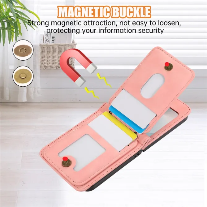 Coque Portefeuille Samsung Galaxy Z Flip 7 FE / Z Flip 6 Bandouliere