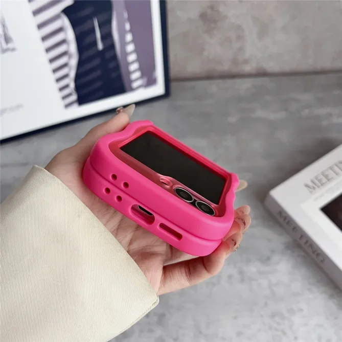 Coque Samsung Galaxy Z Flip7 FE / Z Flip6 / Flip5 Magnetique Bord Ondule