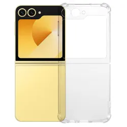 Coque Samsung Galaxy Z Flip7 FE / Z Flip6 Transparente Coins Renforcés