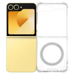 Coque Samsung Galaxy Z Flip 7 FE / Z Flip 6 Magnetique Transparente Acrylique
