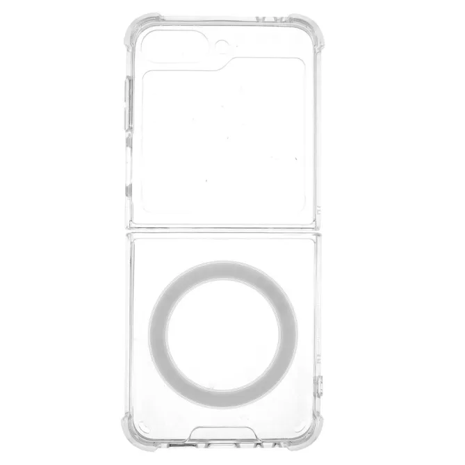 Coque Samsung Galaxy Z Flip 7 FE / Z Flip 6 Magnetique Transparente Acrylique
