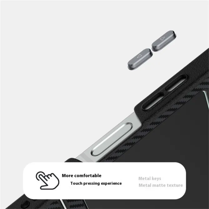 Coque Samsung Galaxy Z Flip7 FE / Z Flip6 Bicolore Tisse et Fibre de Carbone