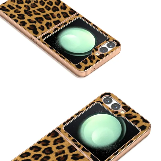 Coque Samsung Galaxy Z Flip 7 FE / Z Flip 6 Léopard