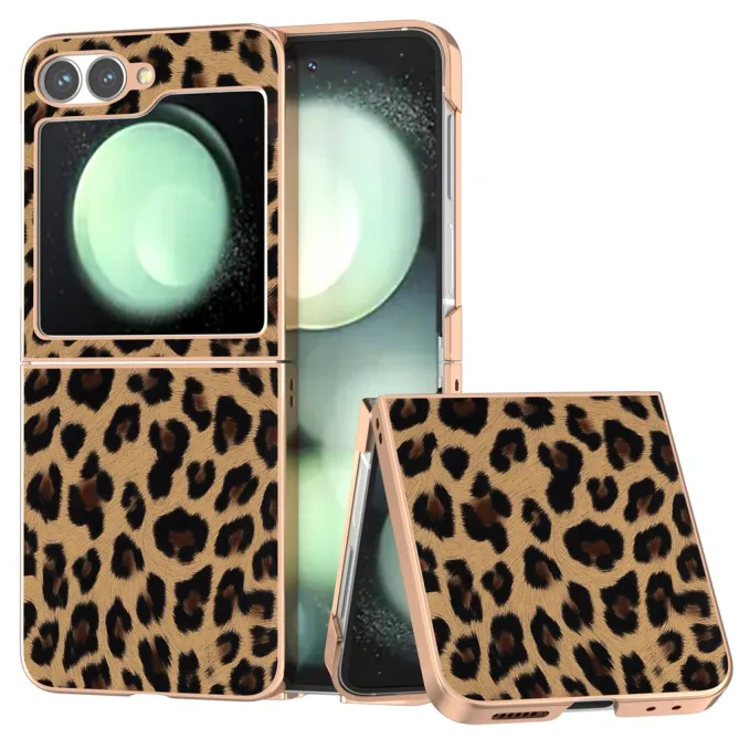 Coque Samsung Galaxy Z Flip 7 FE / Z Flip 6 Léopard