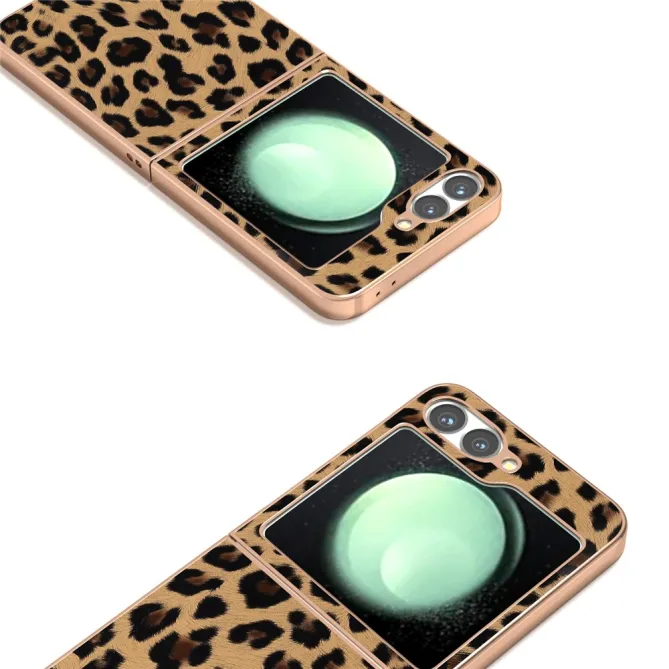 Coque Samsung Galaxy Z Flip 7 FE / Z Flip 6 Léopard