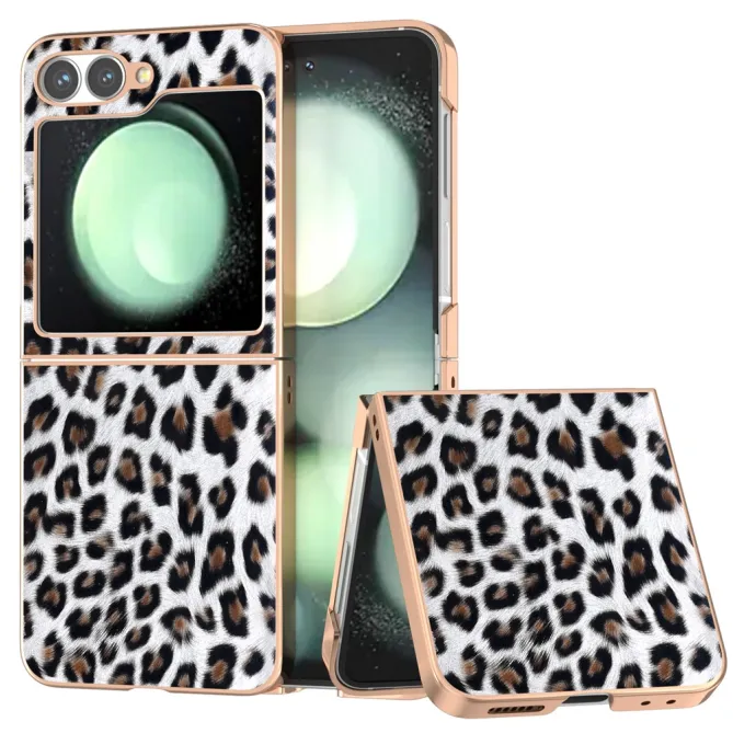 Coque Samsung Galaxy Z Flip 7 FE / Z Flip 6 Léopard