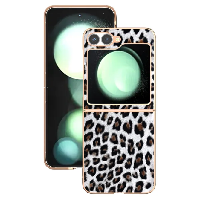 Coque Samsung Galaxy Z Flip 7 FE / Z Flip 6 Léopard