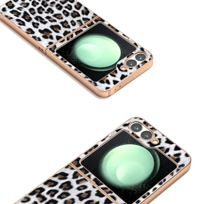 Coque Samsung Galaxy Z Flip 7 FE / Z Flip 6 Léopard