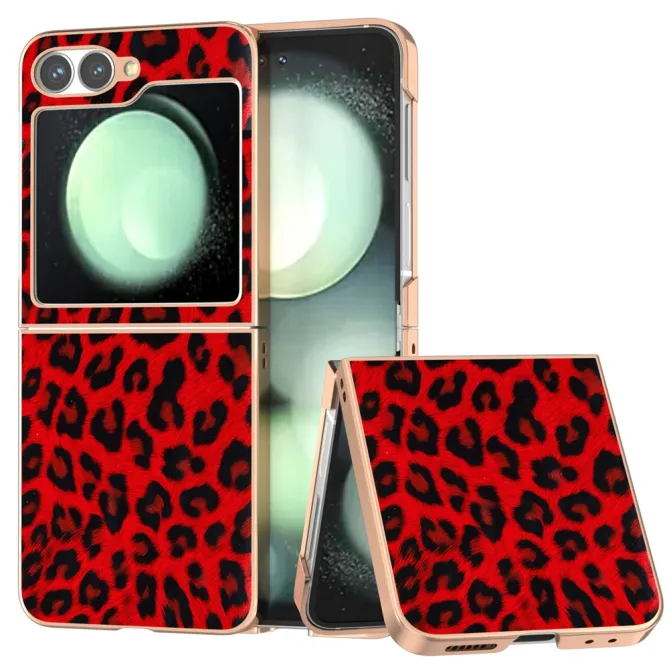 Coque Samsung Galaxy Z Flip 7 FE / Z Flip 6 Léopard