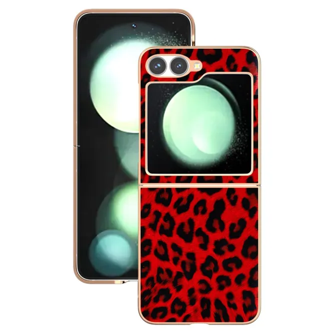 Coque Samsung Galaxy Z Flip 7 FE / Z Flip 6 Léopard