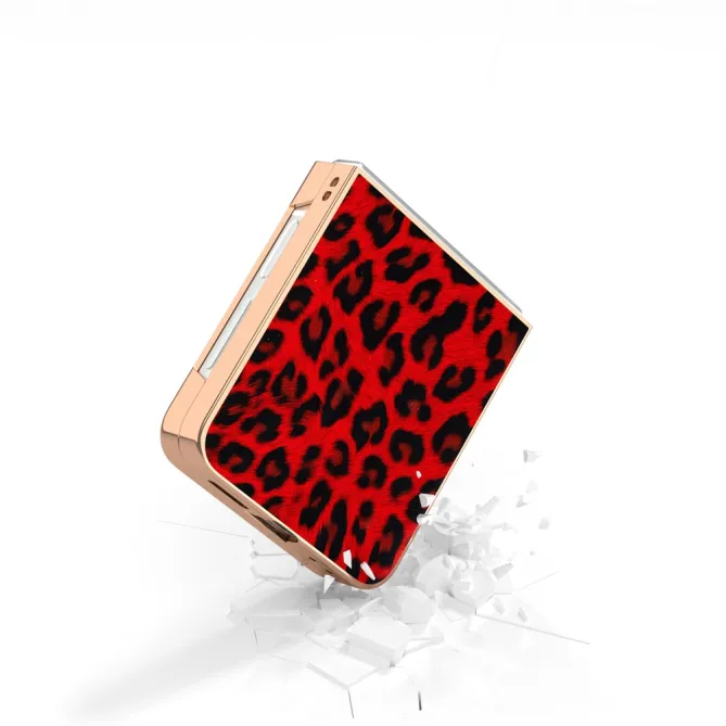 Coque Samsung Galaxy Z Flip 7 FE / Z Flip 6 Léopard