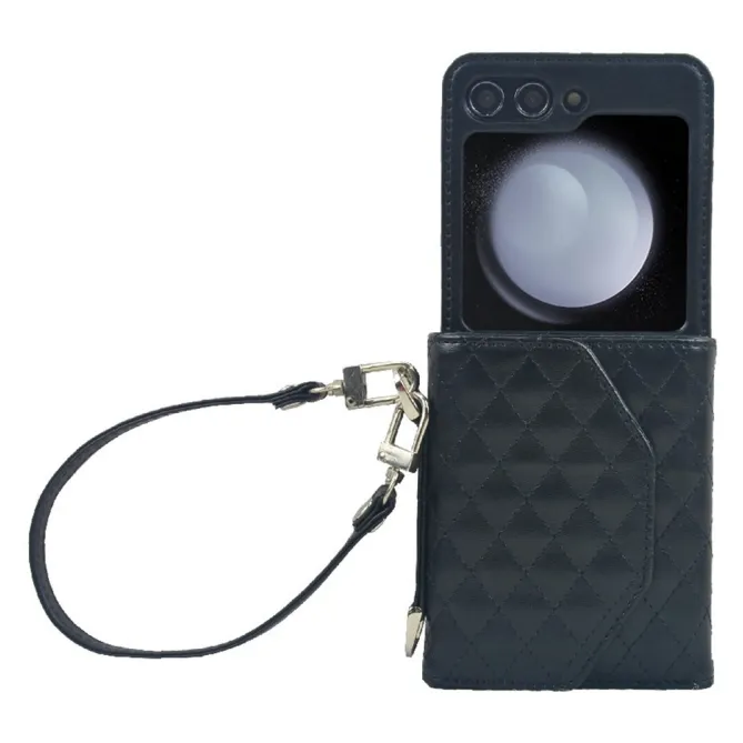 Coque Portefeuille Samsung Galaxy Z Flip 7 FE / Z Flip 6 Matelassee Losanges