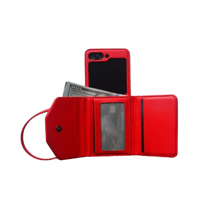 Coque Portefeuille Samsung Galaxy Z Flip 7 FE / Z Flip 6 Matelassee Losanges