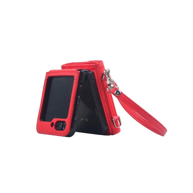 Coque Portefeuille Samsung Galaxy Z Flip 7 FE / Z Flip 6 Matelassee Losanges