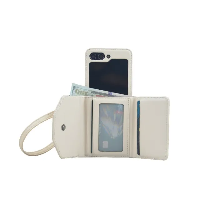 Coque Portefeuille Samsung Galaxy Z Flip 7 FE / Z Flip 6 Matelassee Losanges
