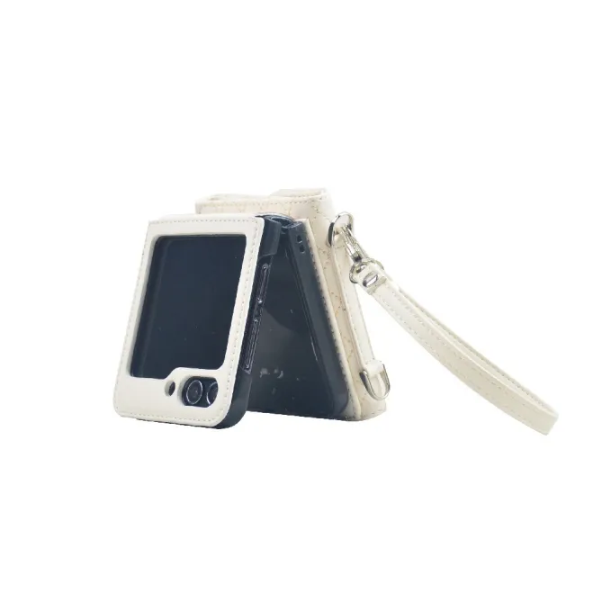 Coque Portefeuille Samsung Galaxy Z Flip 7 FE / Z Flip 6 Matelassee Losanges