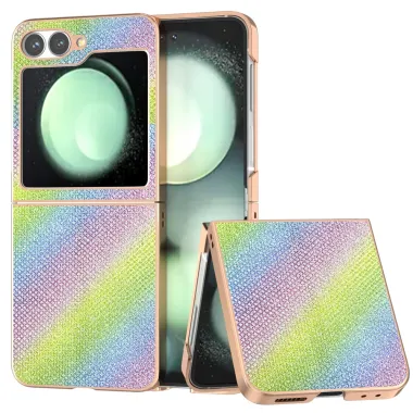 Coque Samsung Galaxy Z Flip 7 FE / Z Flip 6 Paillete Degrade Multicolore