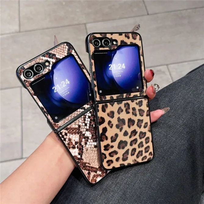 Coque Samsung Galaxy Z Flip 7 FE / Z Flip 6 – Effet Python