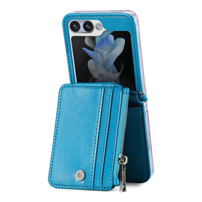 Coque Samsung Galaxy Z Flip 7 FE et Z Flip 6 Portefeuille Bandoulière