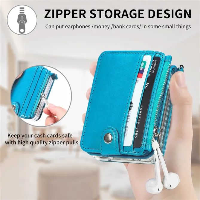 Coque Samsung Galaxy Z Flip 7 FE et Z Flip 6 Portefeuille Bandoulière