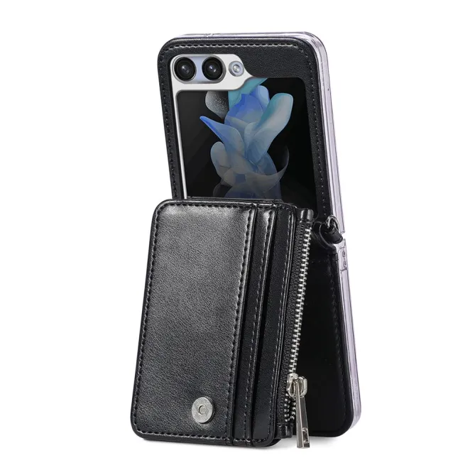 Coque Samsung Galaxy Z Flip 7 FE et Z Flip 6 Portefeuille Bandoulière