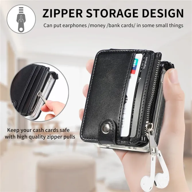 Coque Samsung Galaxy Z Flip 7 FE et Z Flip 6 Portefeuille Bandoulière
