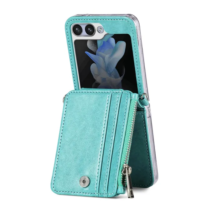 Coque Samsung Galaxy Z Flip 7 FE et Z Flip 6 Portefeuille Bandoulière