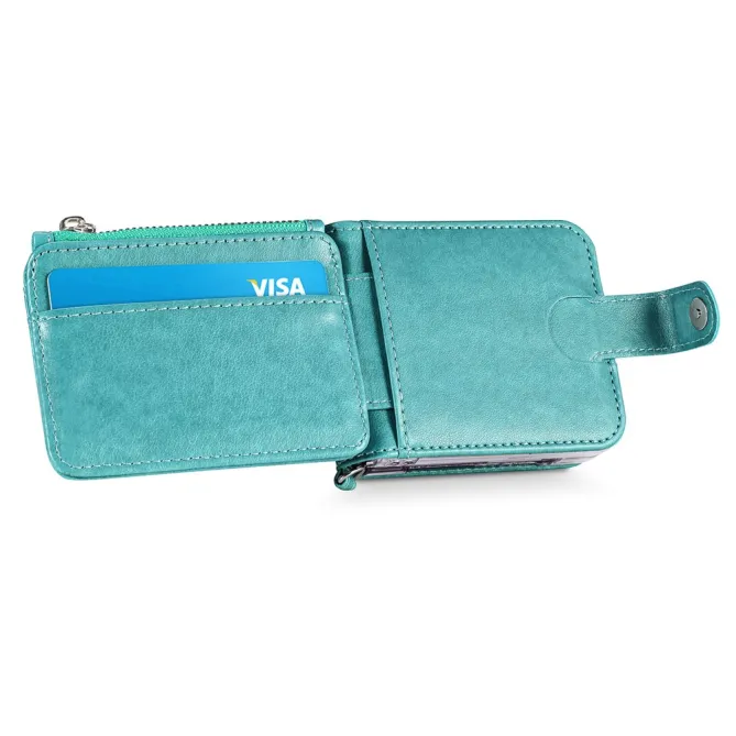 Coque Samsung Galaxy Z Flip 7 FE et Z Flip 6 Portefeuille Bandoulière