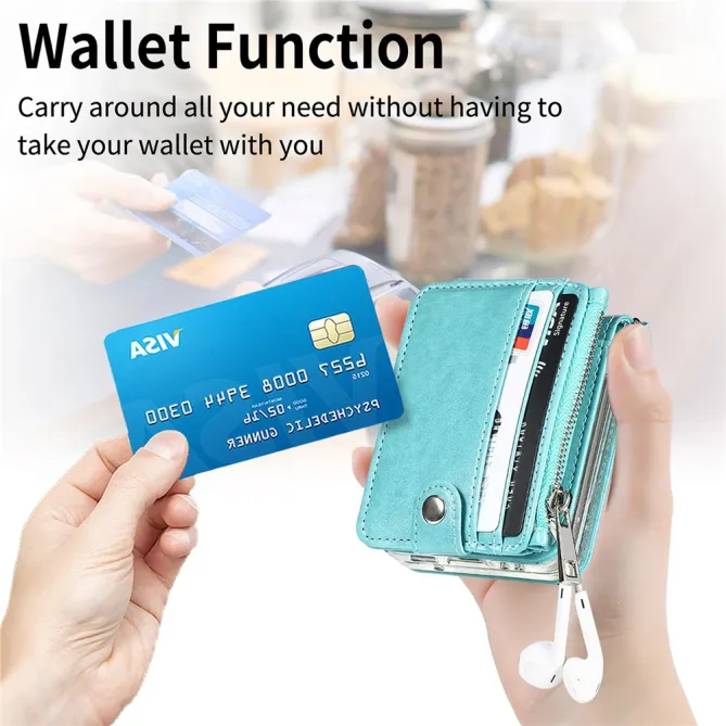 Coque Samsung Galaxy Z Flip 7 FE et Z Flip 6 Portefeuille Bandoulière
