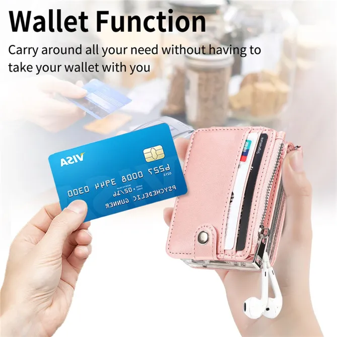 Coque Samsung Galaxy Z Flip 7 FE et Z Flip 6 Portefeuille Bandoulière