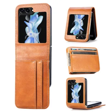 Coque Samsung Galaxy Z Flip 7 FE et Z Flip 6 Multi Porte-Cartes Photo