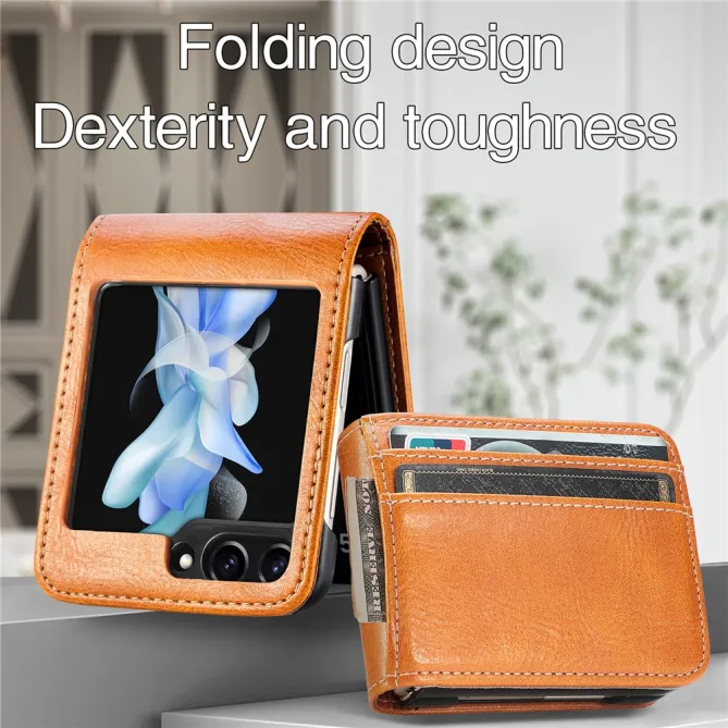 Coque Samsung Galaxy Z Flip 7 FE et Z Flip 6 Multi Porte-Cartes Photo