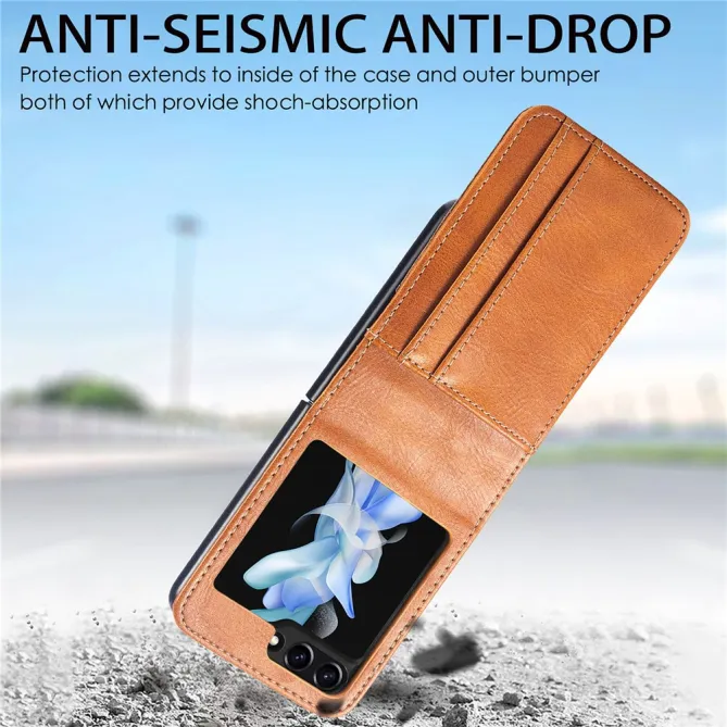 Coque Samsung Galaxy Z Flip 7 FE et Z Flip 6 Multi Porte-Cartes Photo