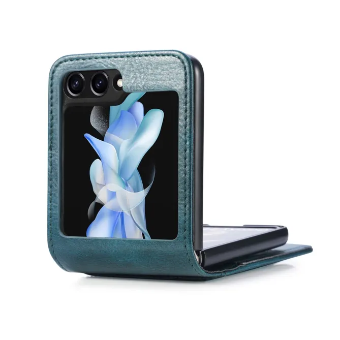 Coque Samsung Galaxy Z Flip 7 FE et Z Flip 6 Multi Porte-Cartes Photo
