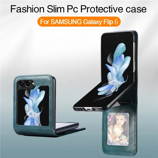Coque Samsung Galaxy Z Flip 7 FE et Z Flip 6 Multi Porte-Cartes Photo