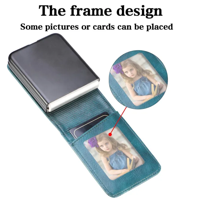 Coque Samsung Galaxy Z Flip 7 FE et Z Flip 6 Multi Porte-Cartes Photo