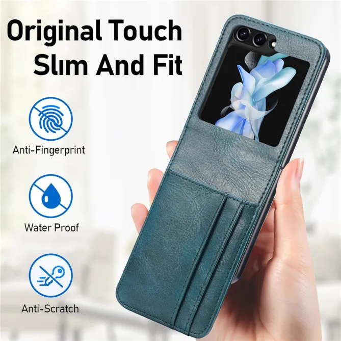 Coque Samsung Galaxy Z Flip 7 FE et Z Flip 6 Multi Porte-Cartes Photo