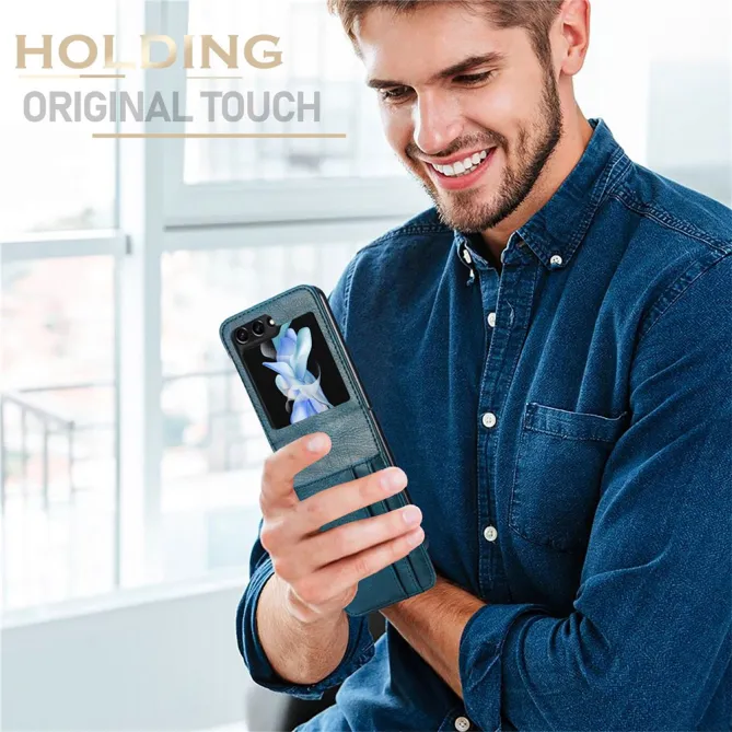 Coque Samsung Galaxy Z Flip 7 FE et Z Flip 6 Multi Porte-Cartes Photo