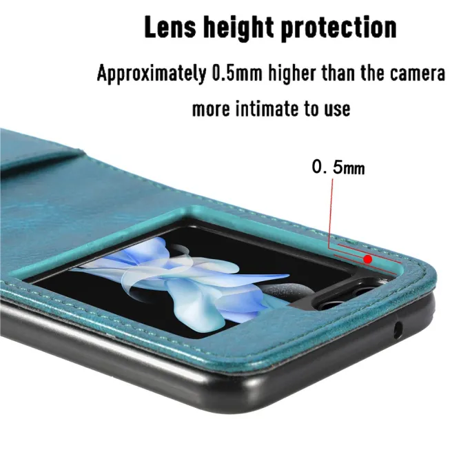 Coque Samsung Galaxy Z Flip 7 FE et Z Flip 6 Multi Porte-Cartes Photo